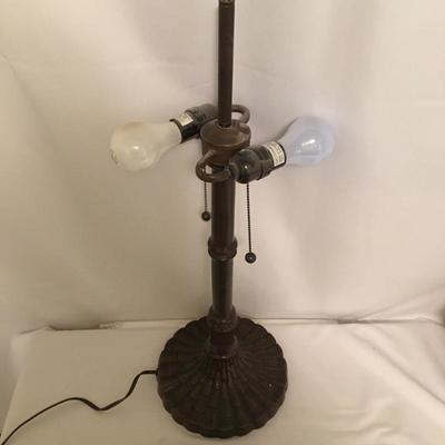  Lot 79 - Pair of Tiffany Style Lamps