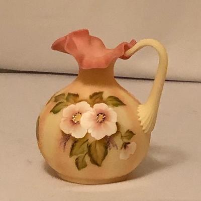 Lot 93- Fenton Pink Milk Glass