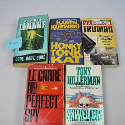 12 Paperback Books: 7 Suspense & 5 Mystery: Angels & Demons -to- Skinwalkers