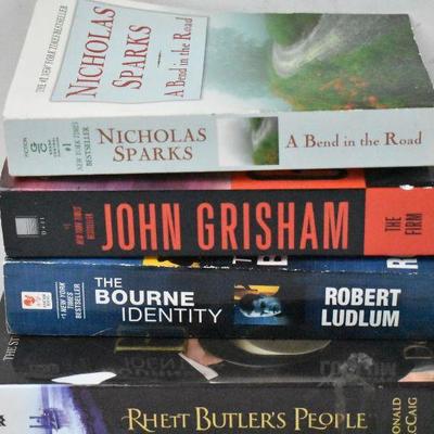 4 Paperback Books: A Bend in the Road -to- Rhett Butler's People