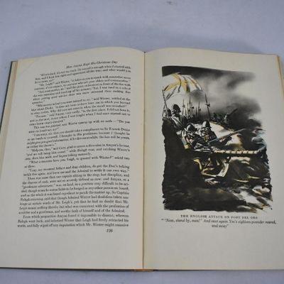 Vintage 1947 Hardcover Book Westward Ho! by Charles Kingsley
