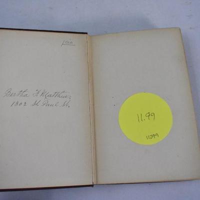 Antique Hardcover Book 1902: American Traits from the Point of View of a German