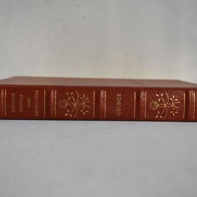 Hardcover Book 1999 English Pistols & Revolvers by JN George