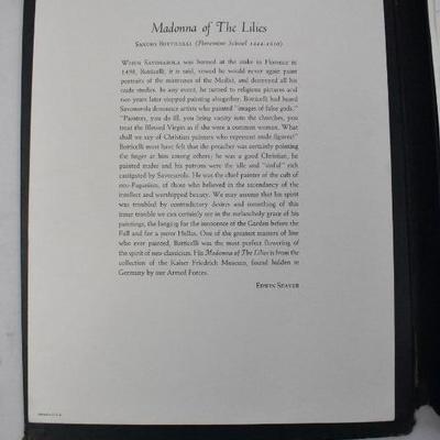 100 Reproductions of the World's Great Paintings, Unbound, Text - Box Damage