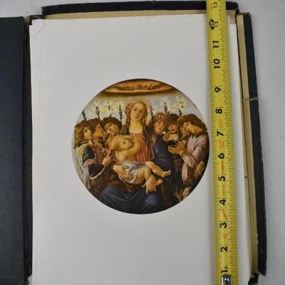 100 Reproductions of the World's Great Paintings, Unbound, Text - Box Damage