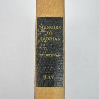 Memoirs of Hadrian, Hardcover Book by Yourcenar - Vintage 1954