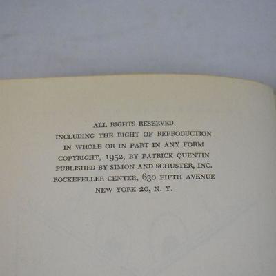 Vintage 1952 Hardcover Book: Black Widow by Patrick Quentin