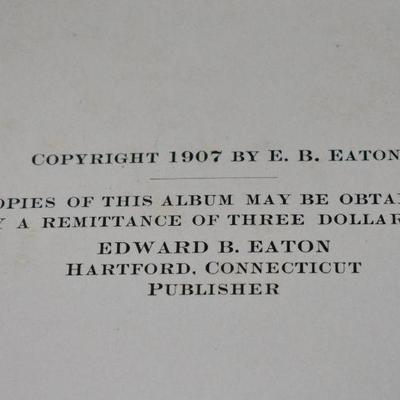 Antique 1907: War Photographs Battlefields Civil War of the US, Hardcover Book