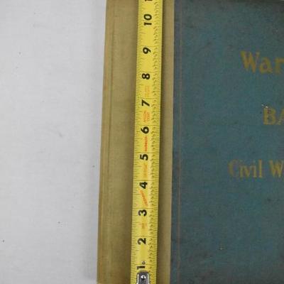 Antique 1907: War Photographs Battlefields Civil War of the US, Hardcover Book