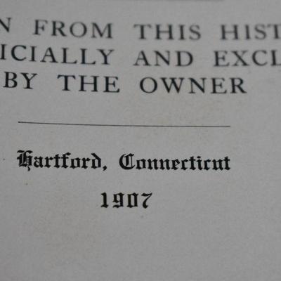 Antique 1907: War Photographs Battlefields Civil War of the US, Hardcover Book