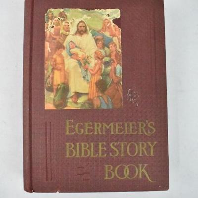 Egermeier's Bible Story Book, Hardcover - Vintage 1939