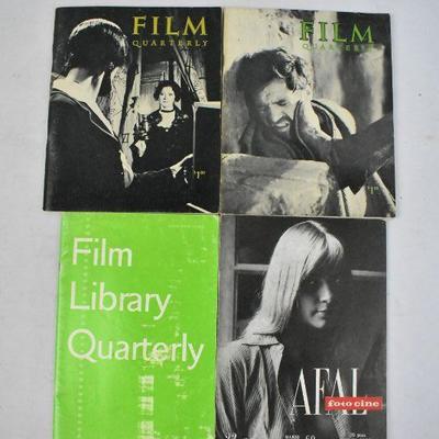 8 Volumes of Film Quarterly - Vintage 1958-1970