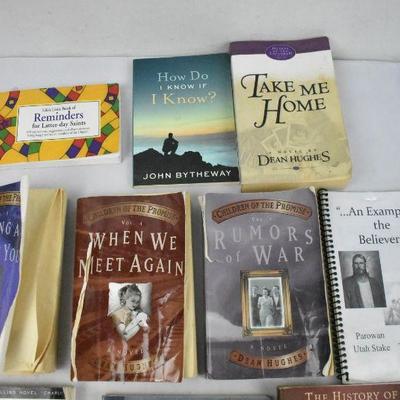 10 Paperback LDS Books: Reminders -to- The History of Joseph Smith