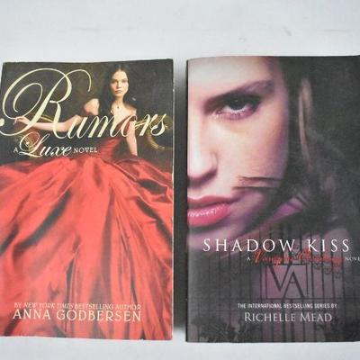 4 Paperback Fiction Books: Rumors -to- The Daughter of Siena