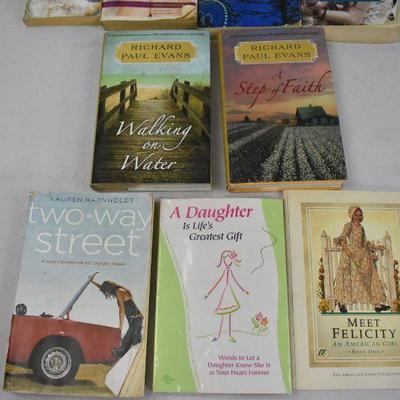 9 Misc Books, Sparks & Evans, etc: The Notebook -to- Meet Felicity