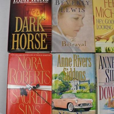 8 Hardcover Books by Various Authors: Dark Horse -to- Sweet Hush