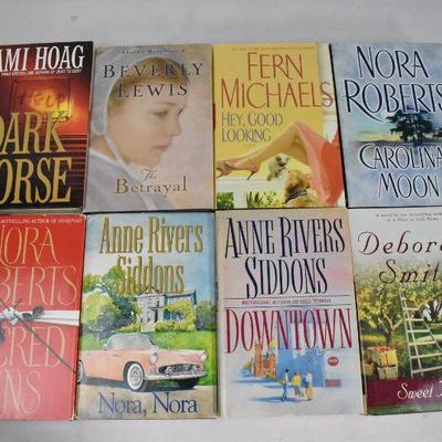 8 Hardcover Books by Various Authors: Dark Horse -to- Sweet Hush