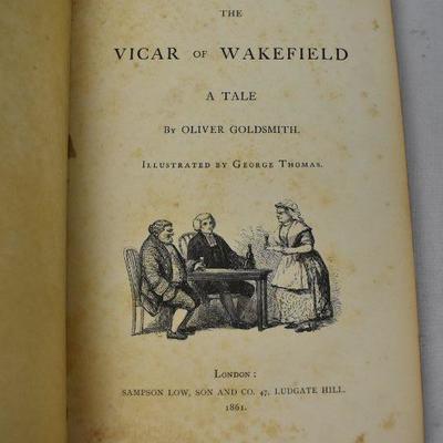 Vicar of Wakefield - Antique 1861 Hardcover