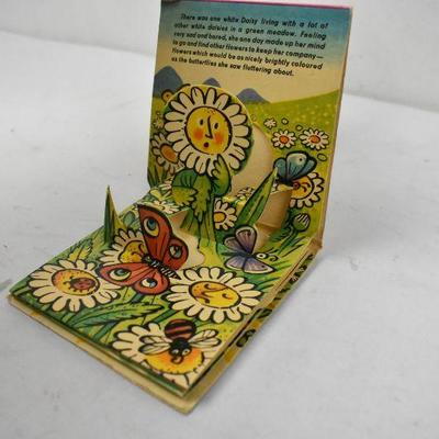 There Was One White Daisy - Vintage Pop-Up Book