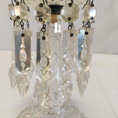 Lot 4 - Crystal Candle Sticks