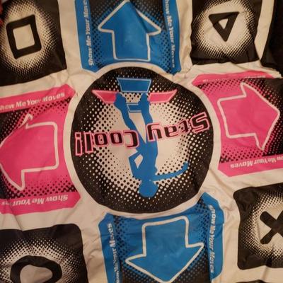 2 Konami Stay Cool! Non-Slip Dance Pad for PS1/PS2