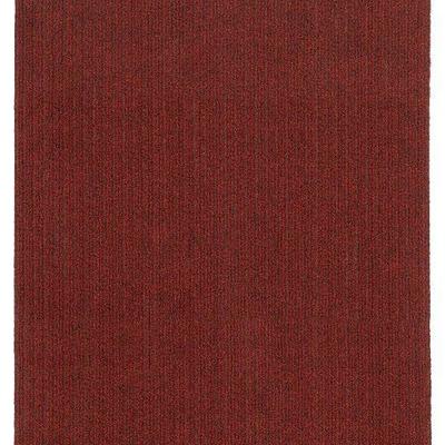 Entrance Scraper Indoor/Outdoor Doormat, Dark Red - New