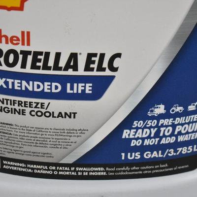 Shell Rotella ELC Extended Life 50/50 Antifreeze, 1 Gallon - New