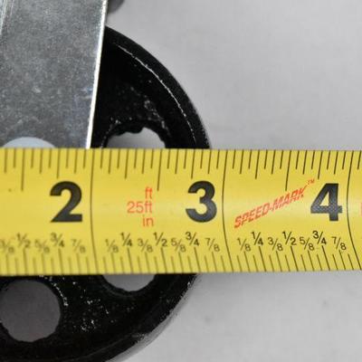 8 Caster Wheels: Four 2.75", One 3.5", and Three 2.875" - New