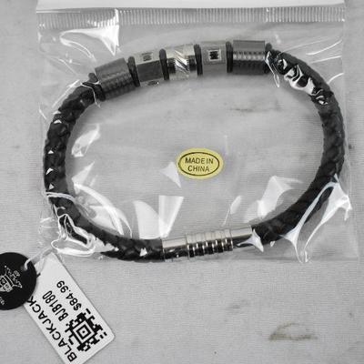 Men's Bracelet, Stainless Steel, by Blackjack - New