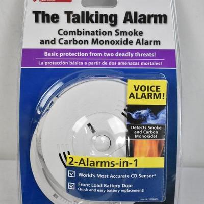 Nighthawk Combination Smoke/CO Alarm w/Voice/Alarm Warning by Kidde - New