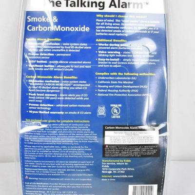 Nighthawk Combination Smoke/CO Alarm w/Voice/Alarm Warning by Kidde - New