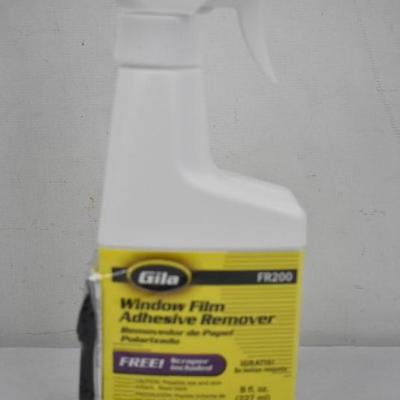 Gila Window Film Adhesive Remover, 8 Fluid Ounces - New