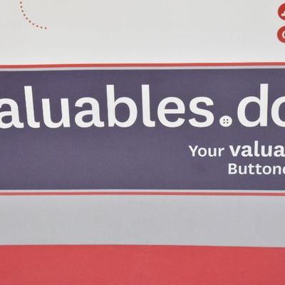 Valuables.doc Red Binder for Cataloging and Keeping Track of Valuables - New