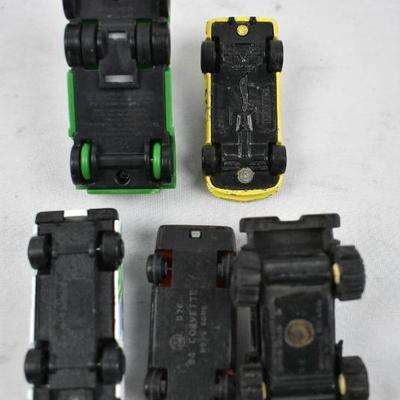 12 Piece Vintage Toy Car Collection: 5 Hot Wheels (1981-2003) & More