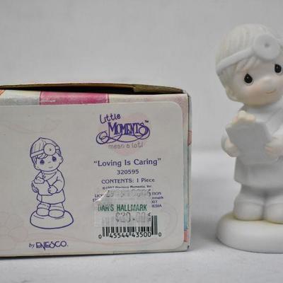 Precious Moments Statue "Loving Is Caring", 1997, With Box