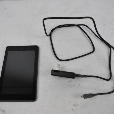 Amazon Fire Tablet w/ Charger - 4th Gen, 8gb, 6" Screen - Factory Reset - Works