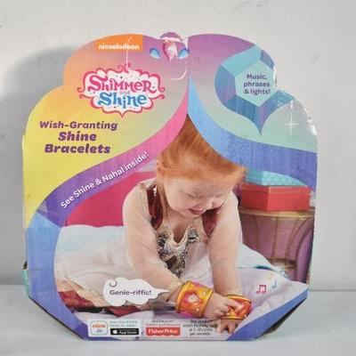 Shimmer and Shine Wish-Granting Shine Bracelets - Open Package