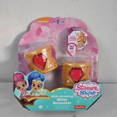 Shimmer and Shine Wish-Granting Shine Bracelets - Open Package