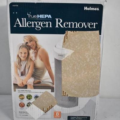 Holmes Allergen Remover Air Purifier Mini-Tower w/ True HEPA Filter, Three Speed