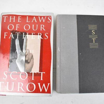 2 Hardcover Books by Scott Turow: Personal Injuries & The Laws of Our Fathers