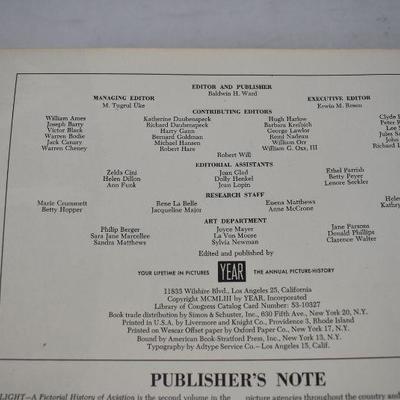 FLIGHT: Large Hardcover Book, Vintage 1953