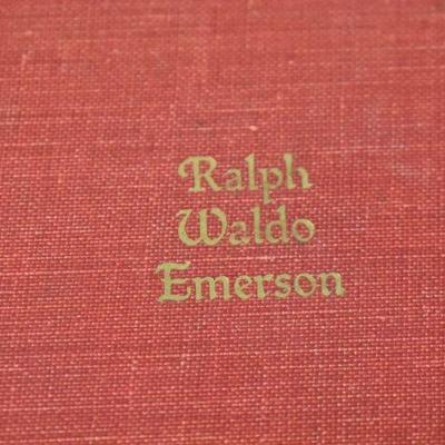 The Works of Emerson, Hardcover by Ralph Waldo Emerson, Aged Pages - Vintage