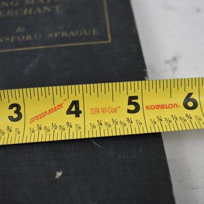 Vintage 1828 Hardcover Book: James Read Building Material Merchant