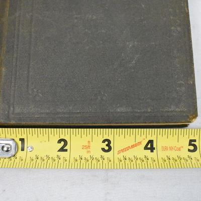 The Psalter with Music - Antique 1872 Book