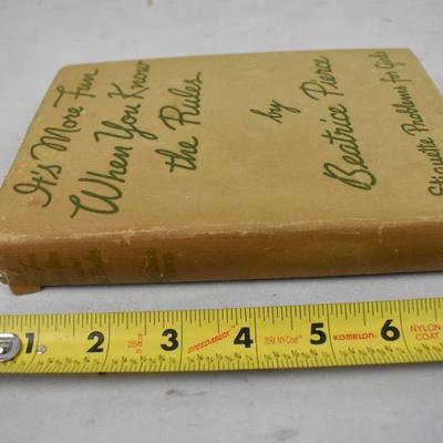 It's More Fun When You Know The Rules: Etiquette Problems for Girls VIntage 1935