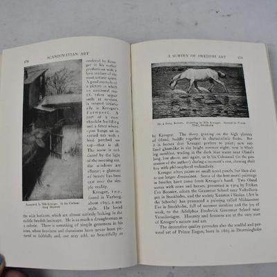 Scandinavian Art, Hardcover Book by Lauren Hannover This. Vintage 1922