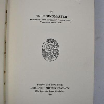 The Hidden Road. Hardcover Book by Elsie Singmaster. VIntage 1923