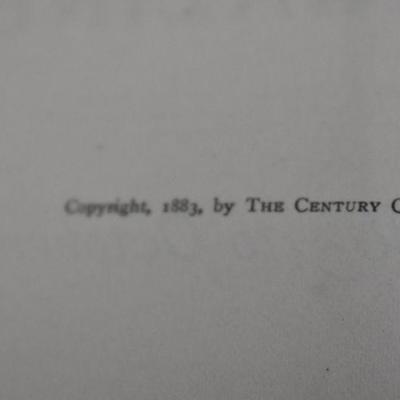 Century Magazine Volume IV, Hardcover, Antique 1883