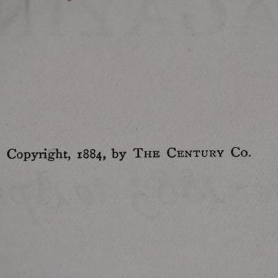 The Century 5, Hardcover Book, Antique 1884