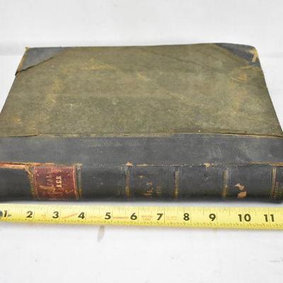 Electrical Engineer Hardcover Book, Antique 1890 Volume X
